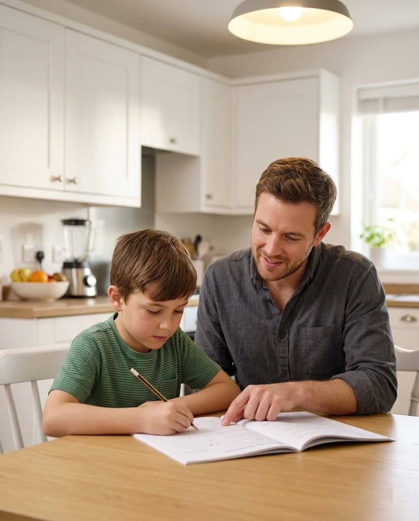 A candid tutoring session at Excel Tutoring Academy